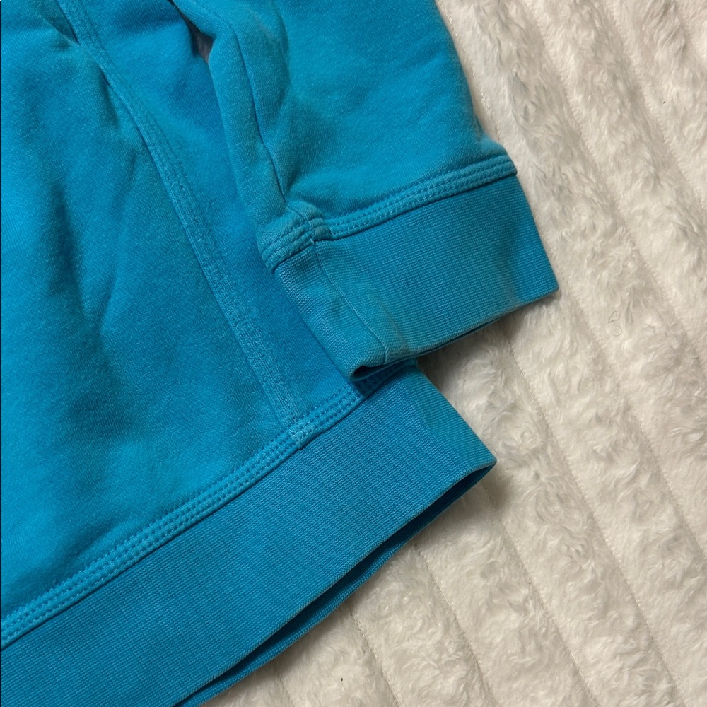 Nike Boys Sportswear Club Fleece Lined Pullover Hoodie Chlorine Blue - Picture 13 of 16